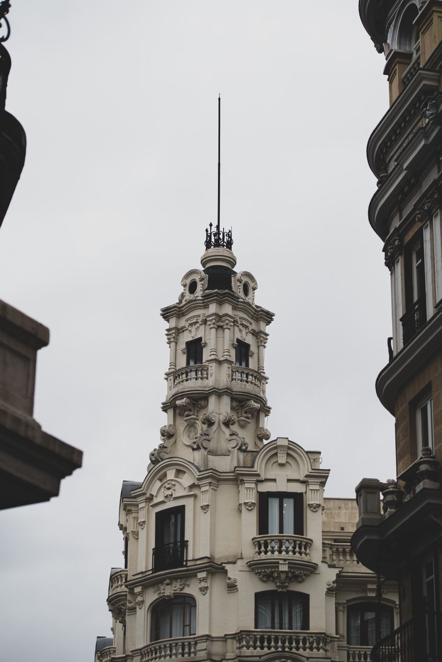 Historic Madrid architecture representing the Spanish real estate sector